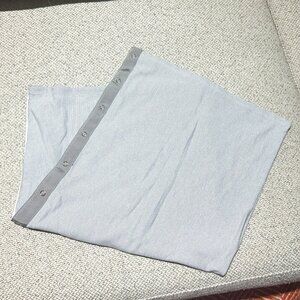 Lululemon | Vinyasa Scarf White/Gray Stripe